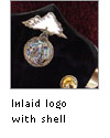 Inlaid logo