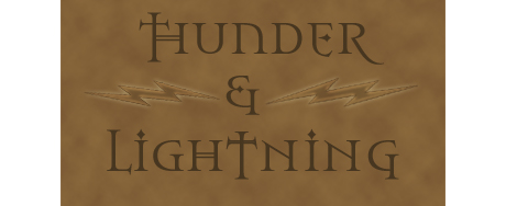 Thunder and Lightning