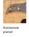 Ruthenium plated