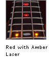 Red with Amber Laser LEDs