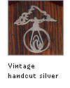 Handcut silver