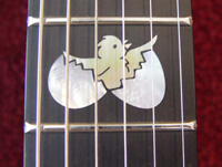 Fingerboard inlay