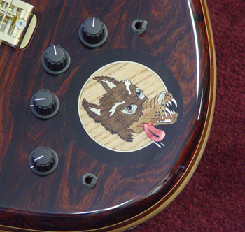 Wolf Inlay