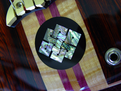 Knot inlay
