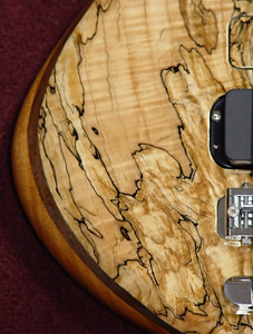 Spalted Maple 'Shadow Flame' top