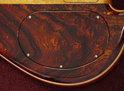 Continuous wood backplate