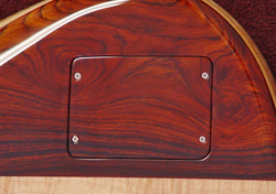 continuous wood backplate