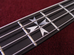 Maltese cross inlay