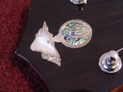 inlaid logo