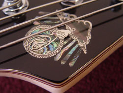 Inlaid logo