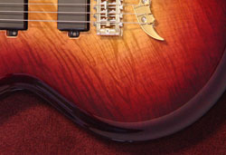 Flame Maple Wineburst