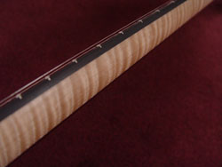 Flame Maple neck